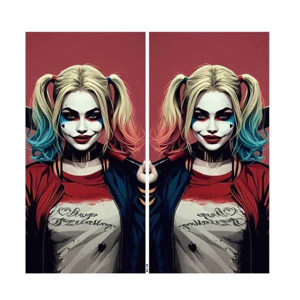 Clown B Pillar Sticker Protective Film 2pcs 16
