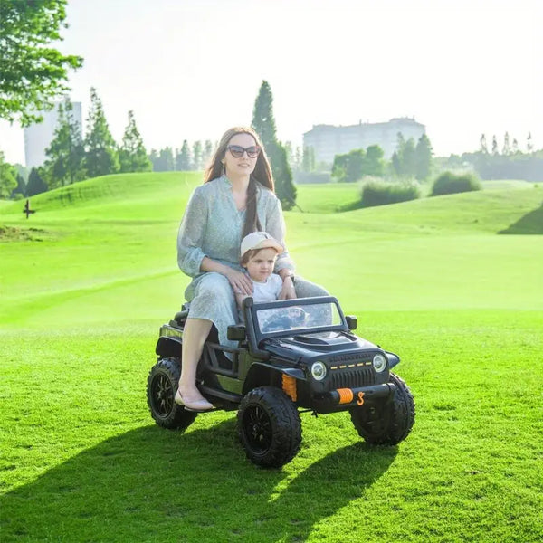 24V car for Kids & Parents, Battery Powered Toy Car with Remote Control, wireless, Front back button, Safety Belt 1724770802576-58a5bfdceb7b4dfd9d88f4e548ed0d6e-goods