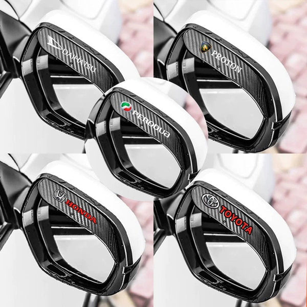 Car Side Mirror Rain Guard Eyebrow โ Waterproof Rear View Mirror Visor for Perodua, Proton, Toyota, Honda (2 Pcs) 1_f8246ebd-ddf2-457a-acb0-8ef05d30301b