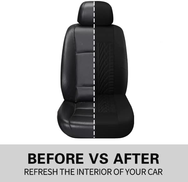Universal Seat Covers — Front Seat — Black