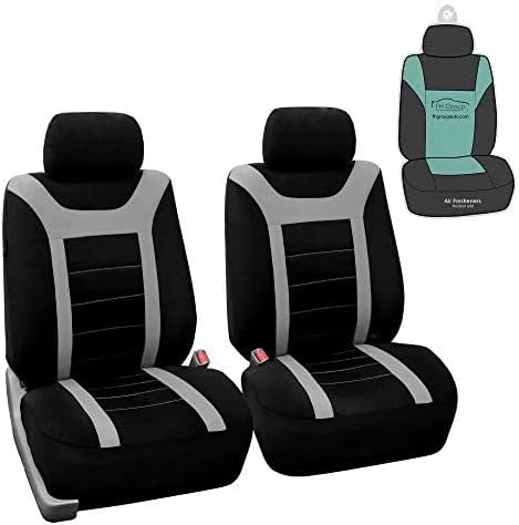 Universal Seat Covers — Gray / Black