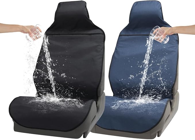 Car Seat Covers — Black / Navy