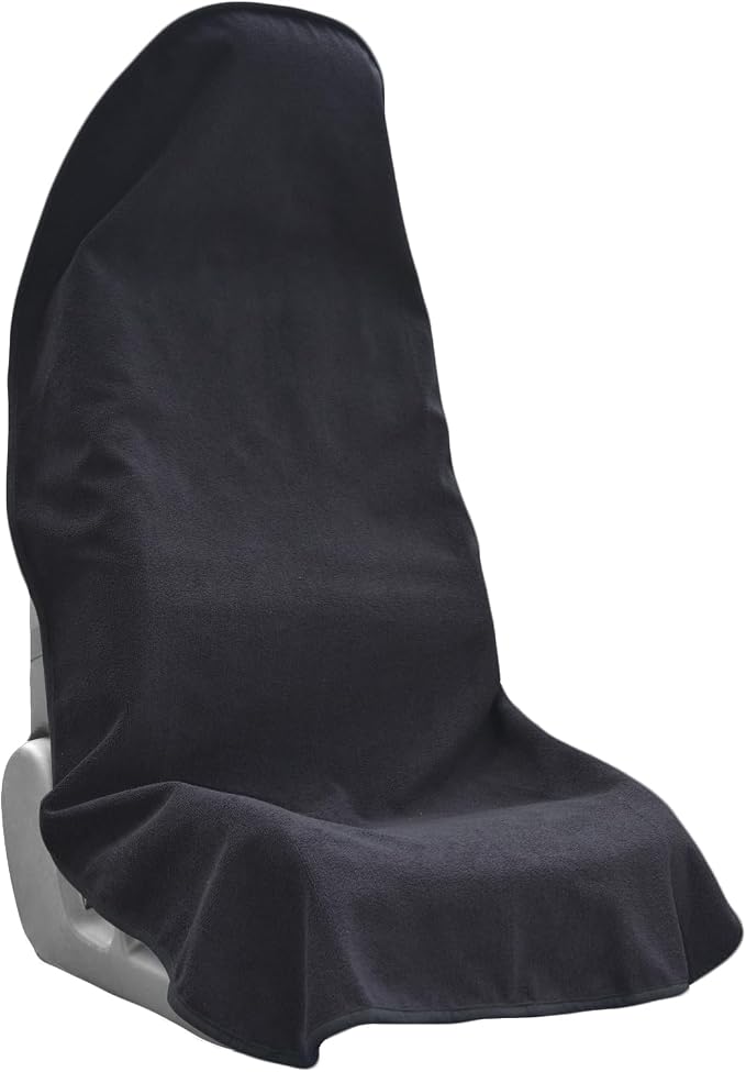 Universal Seat Covers — Front Seat — Black
