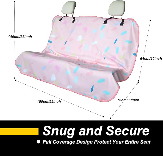 Car Seat Covers — Pink