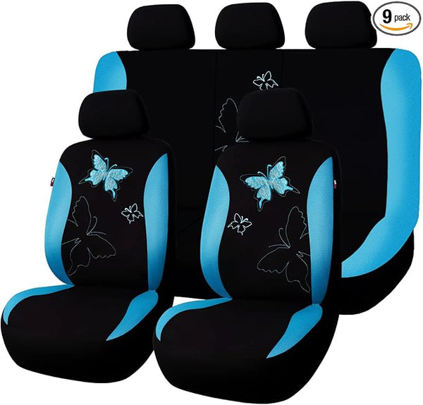 Universal Seat Covers โ Full Set โ Blue