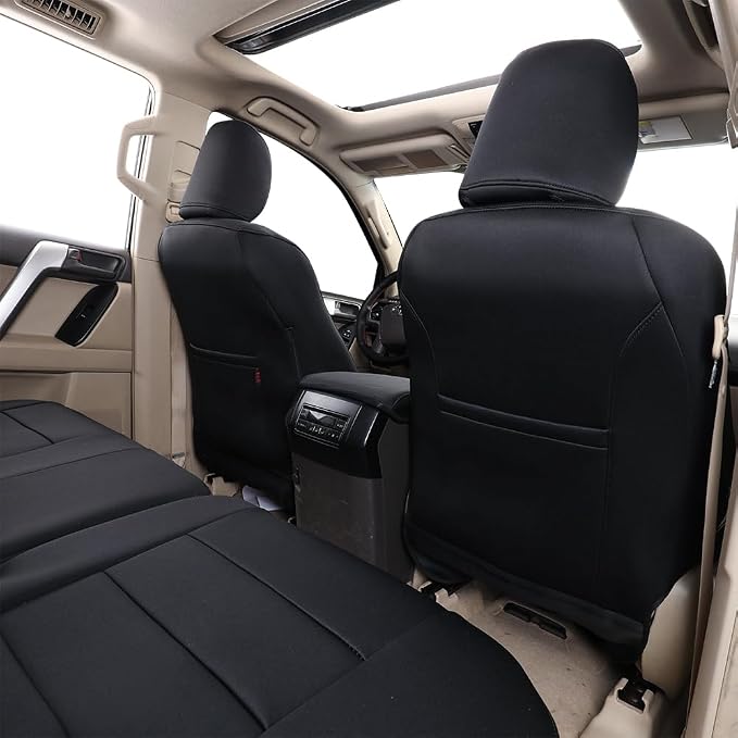 Neoprene Seat Covers for Toyota 4Runner — Full Set — Black