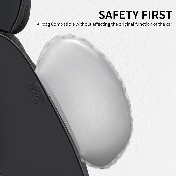 Universal Seat Covers — Front Seat — Black