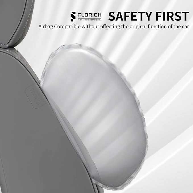 Universal Seat Covers — Full Set — Gray