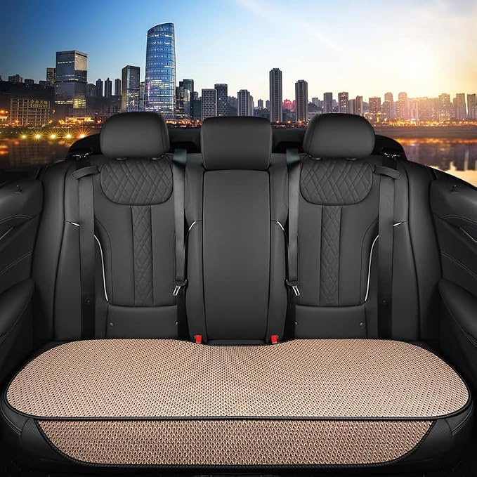 Universal Seat Covers — Front Seat — Beige