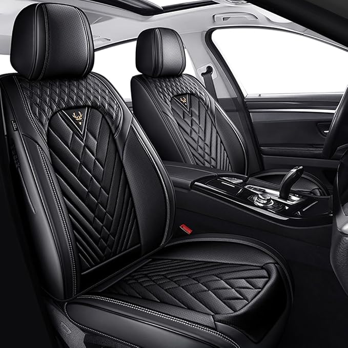 Seat Covers for Toyota RAV4 — Front Seat — Black