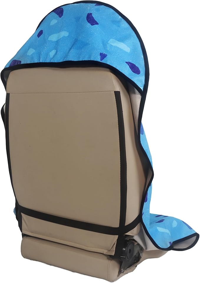 Car Seat Covers — Front Seat — Blue