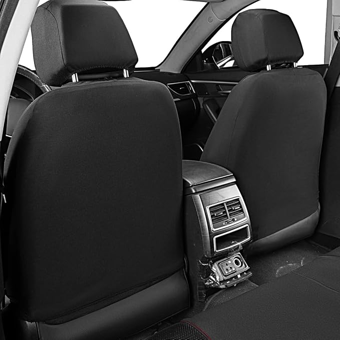 Universal Seat Covers — Full Set — Red / Black