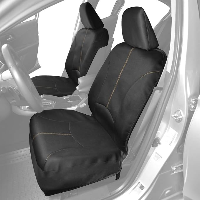 Neoprene Car Seat Covers — Full Set — Beige
