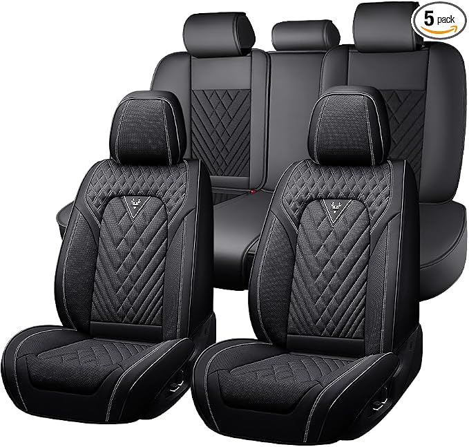 Seat Covers for Toyota Camry — Full Set — Black