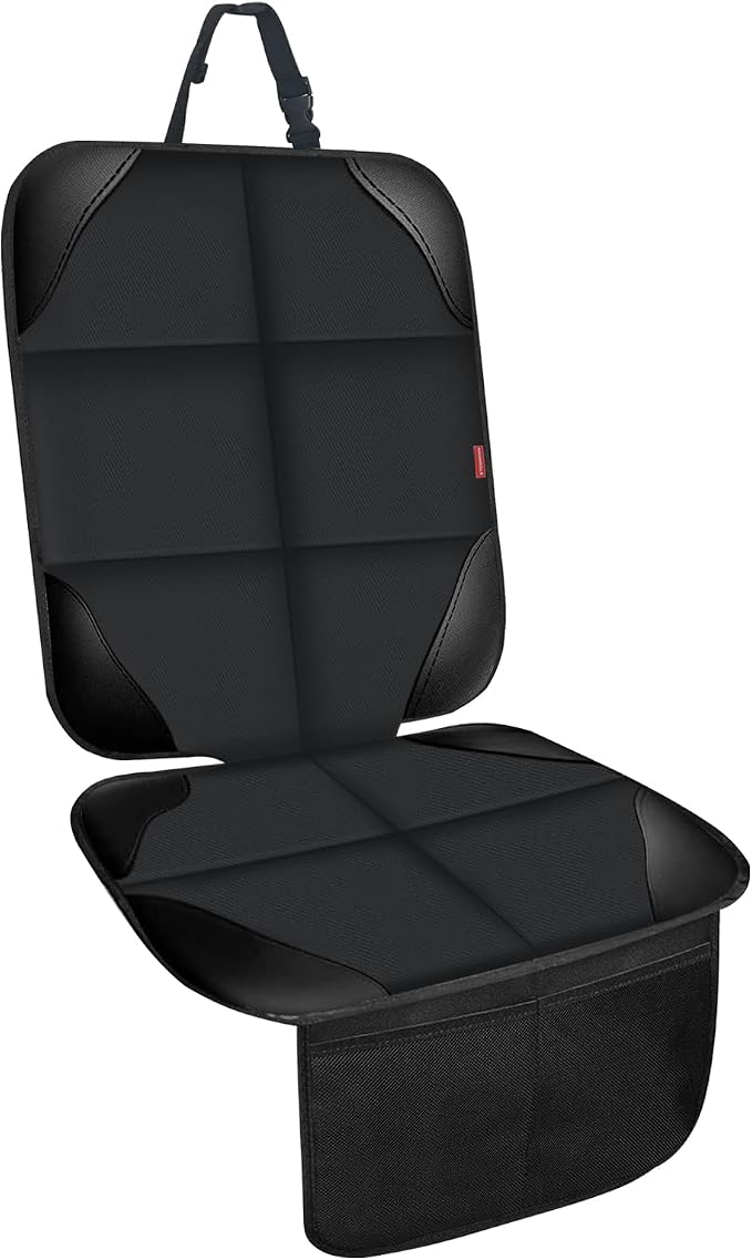Child Car Seat Protector — Black