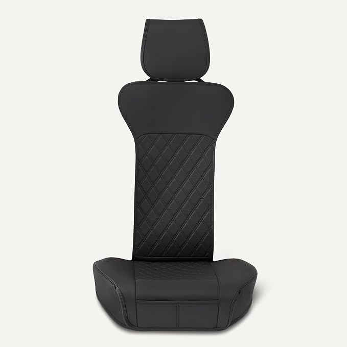 Universal Faux Leather Seat Covers — Front Seat
