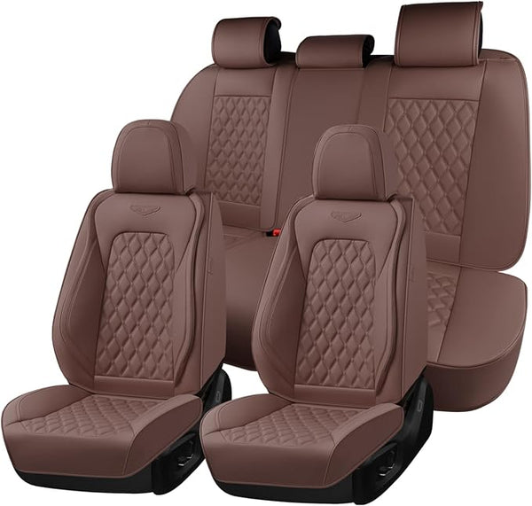Universal Seat Covers โ Full Set โ Brown