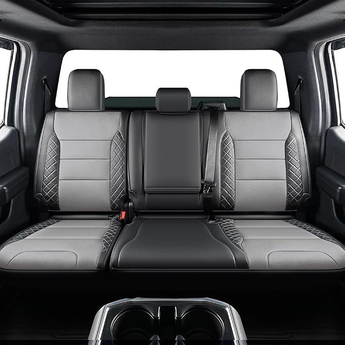 Seat Covers for Ford F-150 — Black / Gray