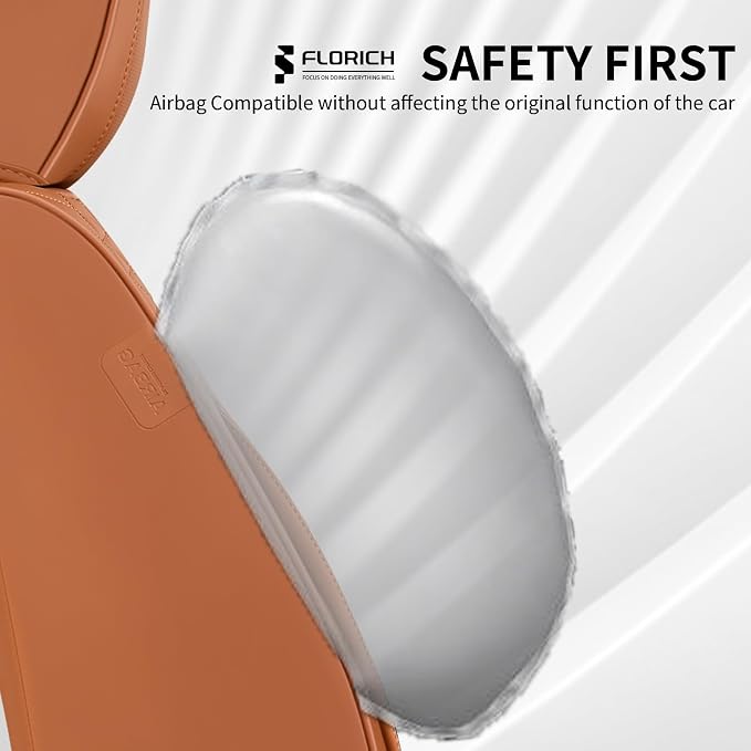 Universal Seat Covers — Full Set — Brown