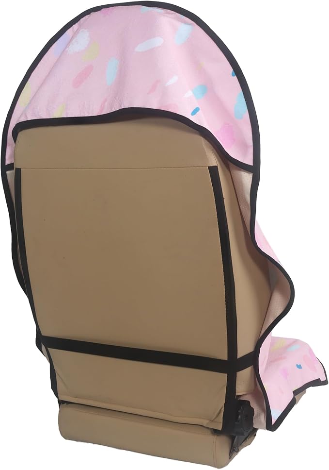 Car Seat Covers — Front Seat — Pink