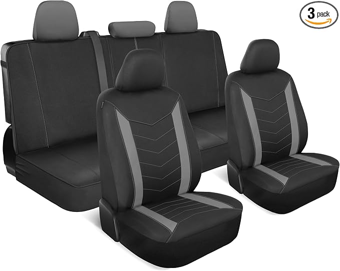 Pet Car Seat Protector — Black / Gray