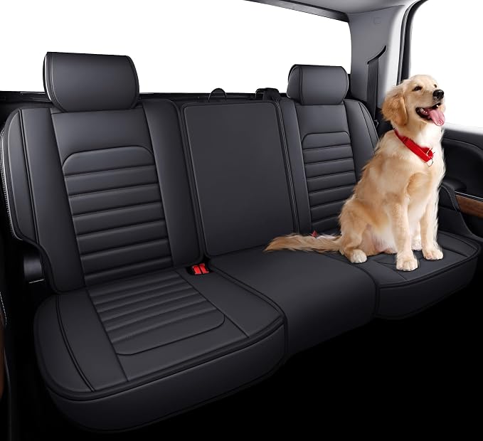 Seat Covers for Chevrolet Silverado / GMC Sierra — Rear Seat — Black