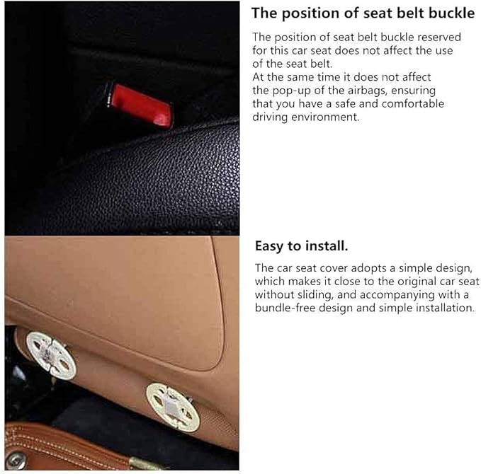 Universal Fabric Seat Covers — Front Seat — Gray