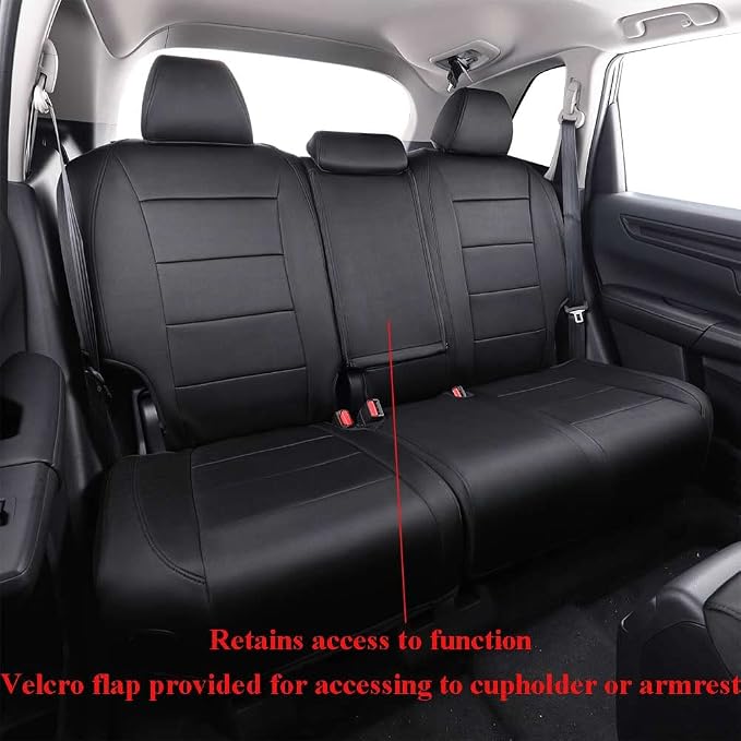 Neoprene Seat Covers for Honda CR-V — Full Set — Black