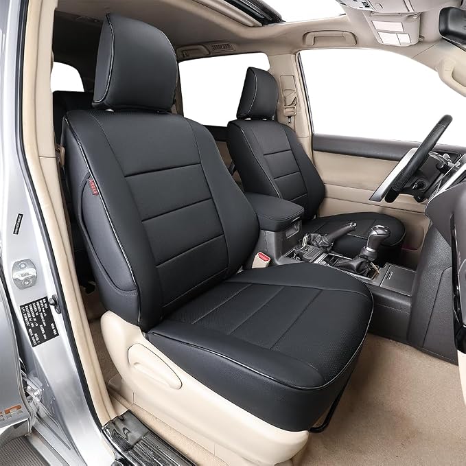 Faux Leather Seat Covers for Toyota 4Runner — Full Set — Black
