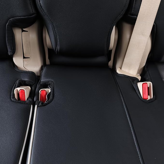 Faux Leather Seat Covers for Toyota 4Runner — Full Set — Black / Gray