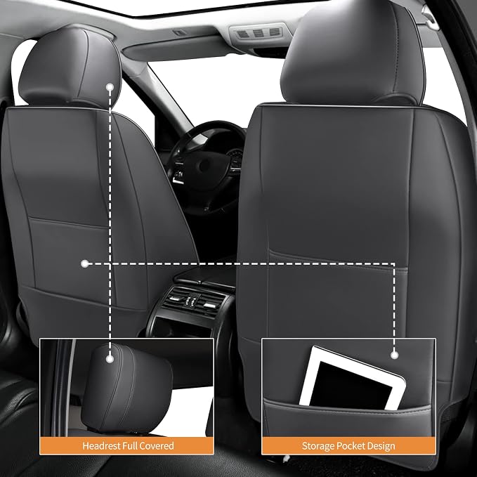 Faux Leather Seat Covers for Toyota Tundra — Full Set