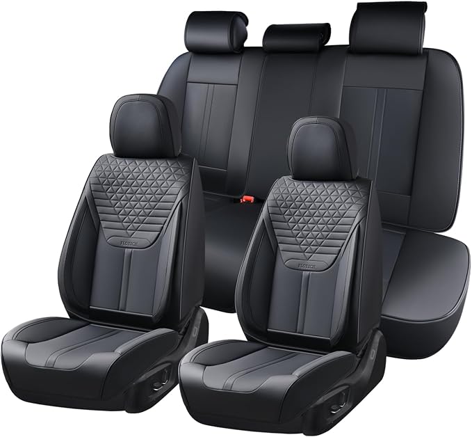 Universal Seat Covers — Full Set — Black
