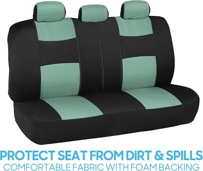 Car Seat Covers — Full Set — Black