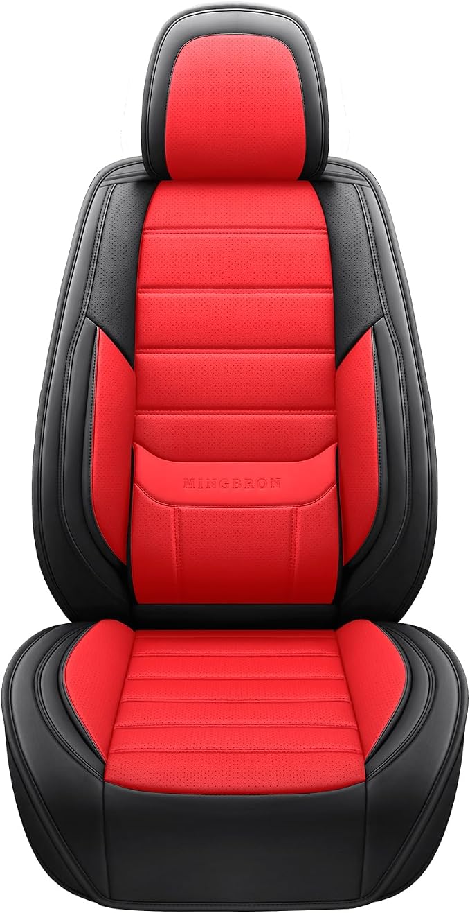 Universal Seat Covers — Front Seat — Red