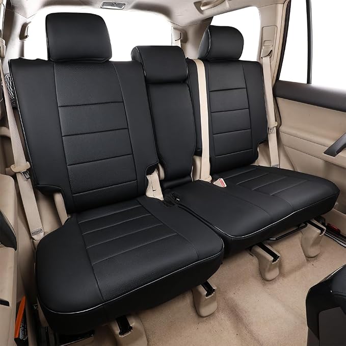 Faux Leather Seat Covers for Toyota 4Runner — Full Set — Black