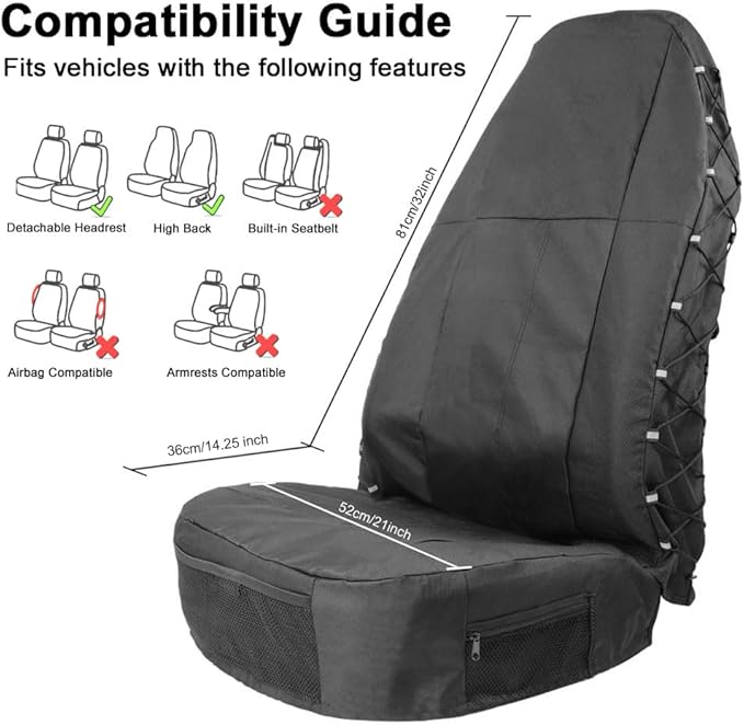 Universal Seat Covers — Front Seat