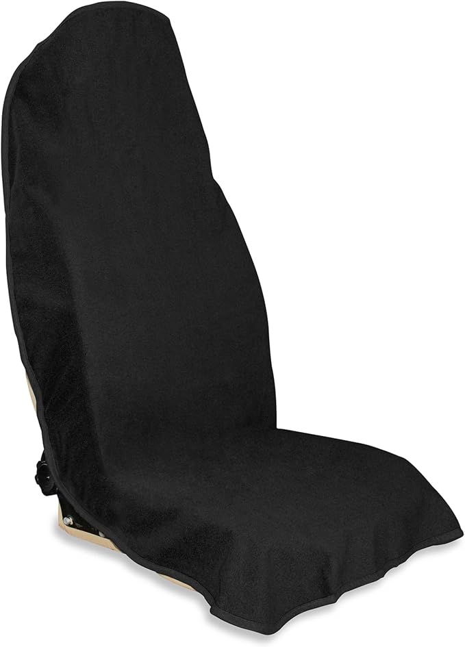 Car Seat Covers — Front Seat — Black