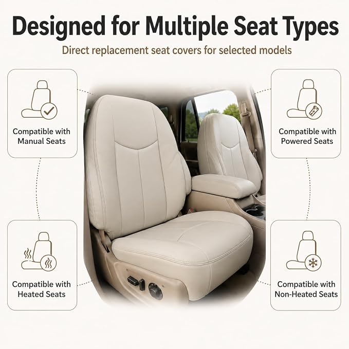 Replacement Seat Upholstery — Tan