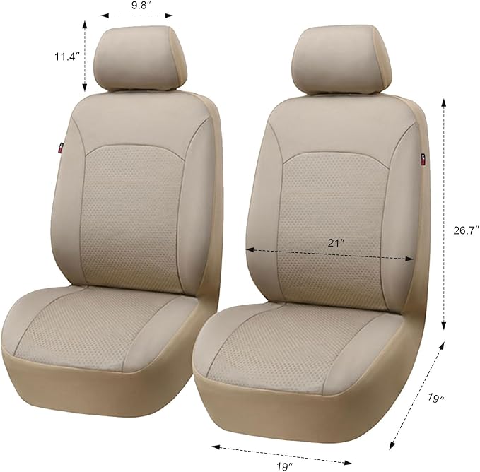 Fabric Car Seat Covers — Front Seat
