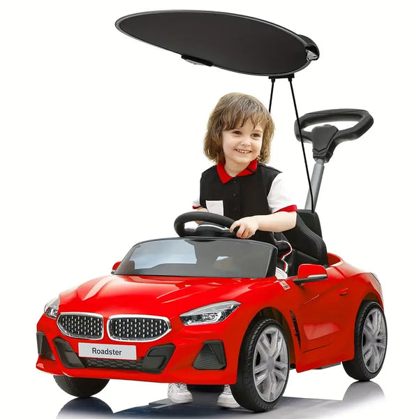Push Ride-on Car For Toddlers1-5 Red With Canopy 6bf148ed-b30b-4027-b551-ecb819b4a2f7