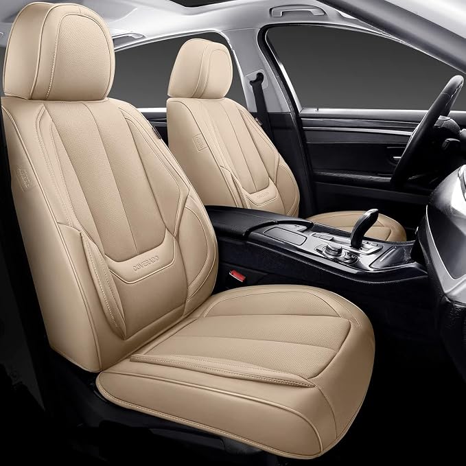 Universal Seat Covers — Full Set — Beige