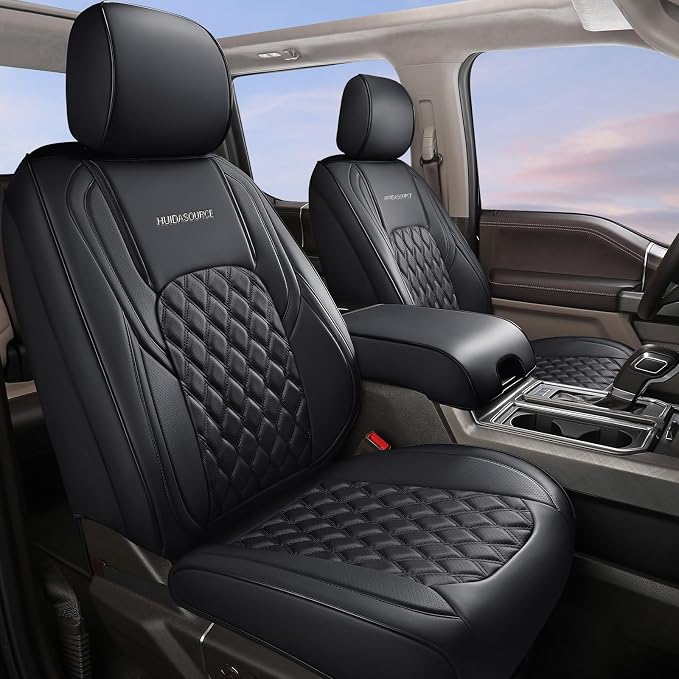 Seat Covers for Jeep Wrangler — Full Set — Black
