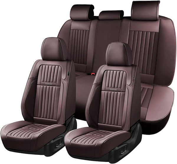 Universal Seat Covers โ Full Set โ Coffee