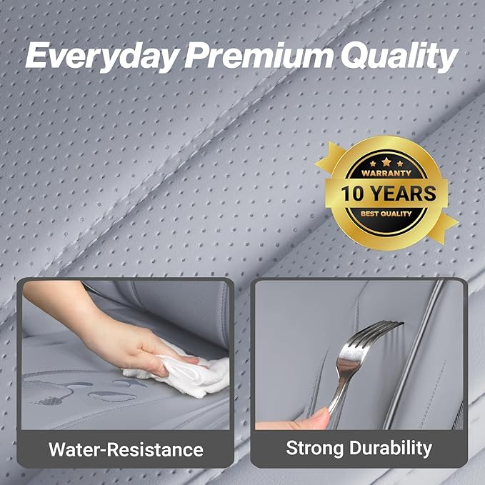 Seat Covers for Chevrolet Silverado — Full Set — Gray