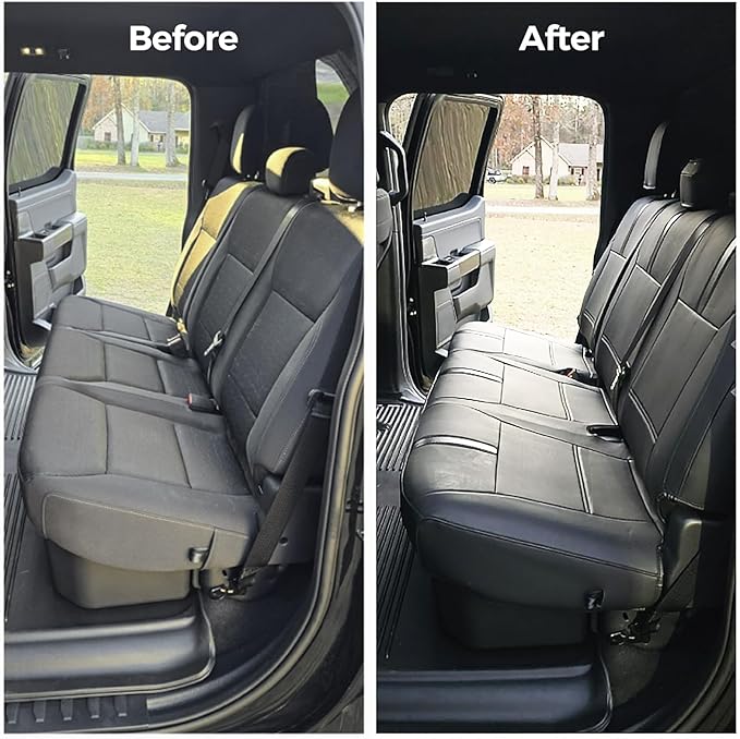 Faux Leather Seat Covers for Ford F-150 — Full Set