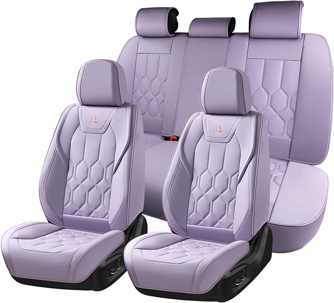 Universal Seat Covers — Full Set — Purple