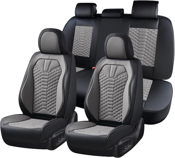 Universal Seat Covers โ Full Set โ Black / Gray