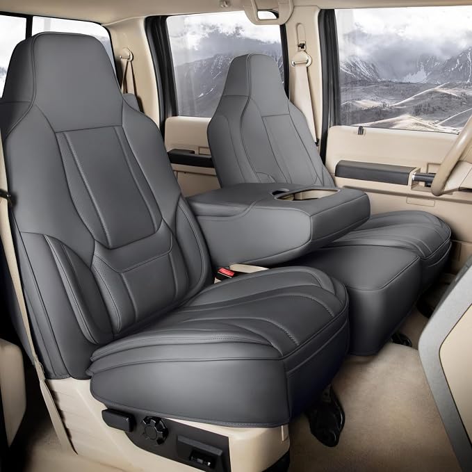 Seat Covers for Ford F-150 — Front Seat — Gray