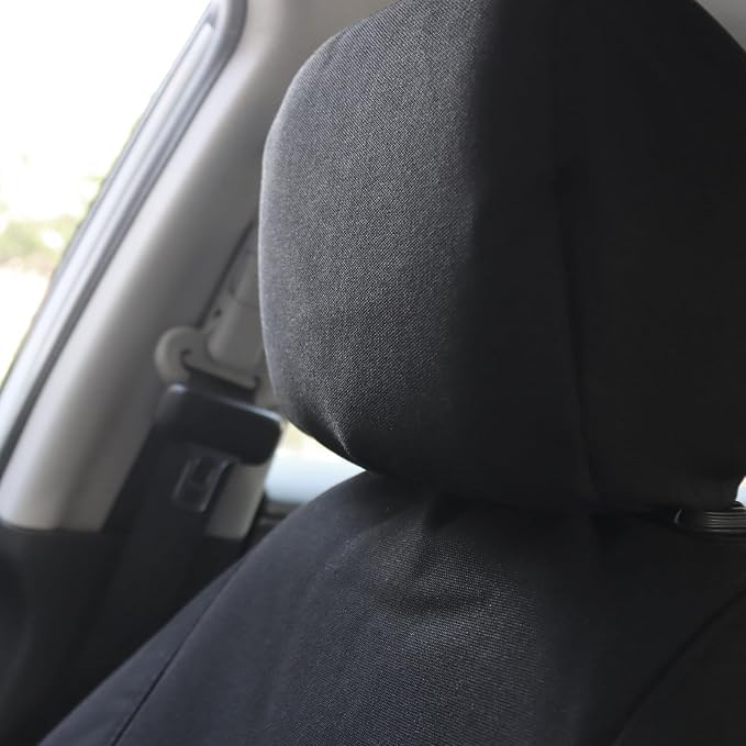 Universal Seat Covers — Front Seat — Black