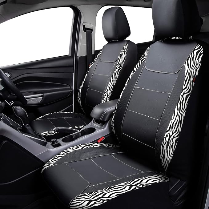 Faux Leather Car Seat Covers — Front Seat